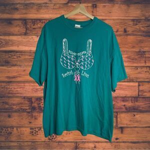 5 for $25🔥Breast Cancer Support Tee Breast Friends Saving Lives T-Shirt 2XL